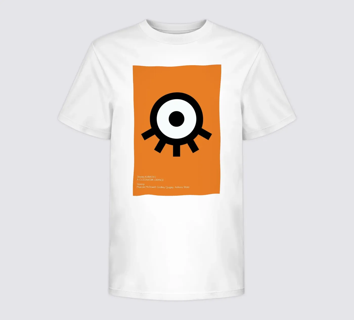 Orange kinder t-shirt van AS Art