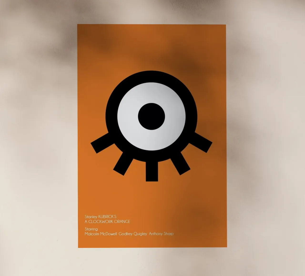 Orange pellicola backlit da AS Art