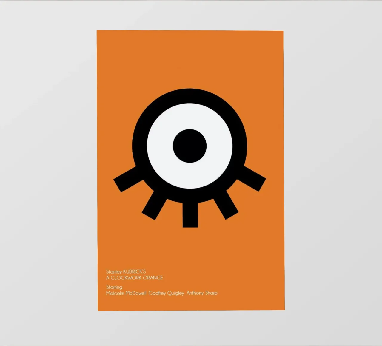 Orange pellicola backlit da AS Art