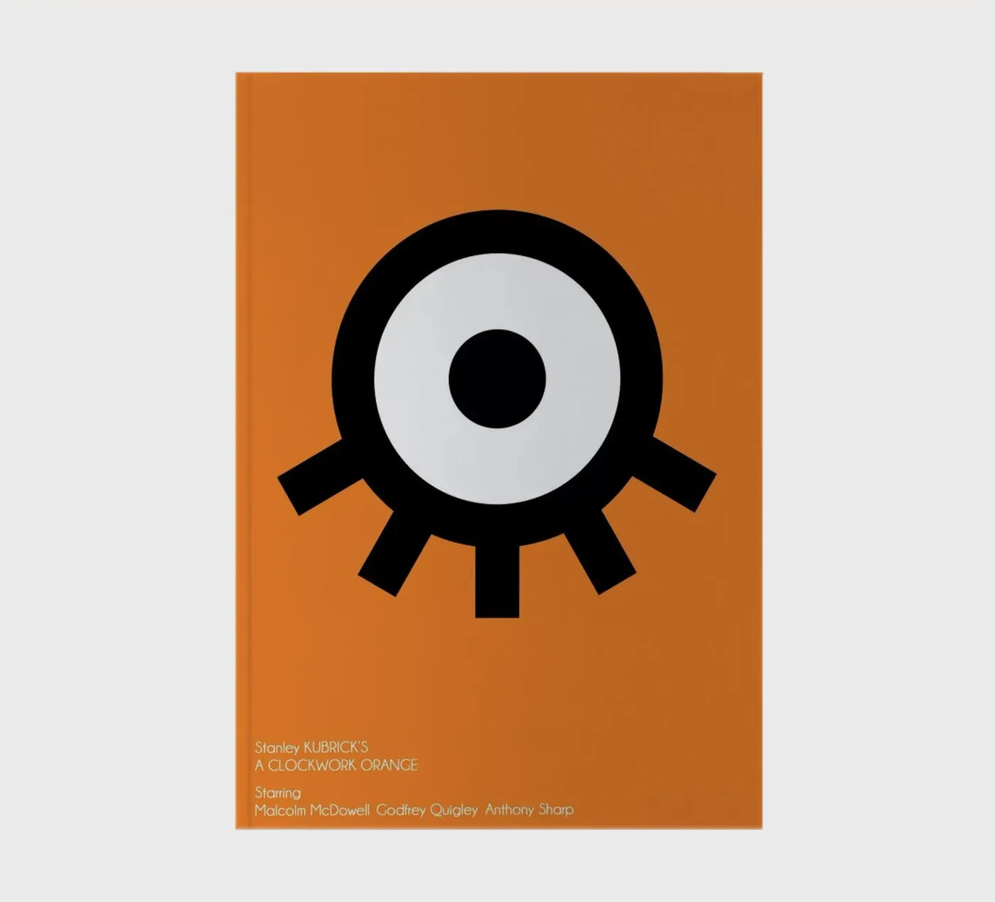 Orange notebook by AS Art