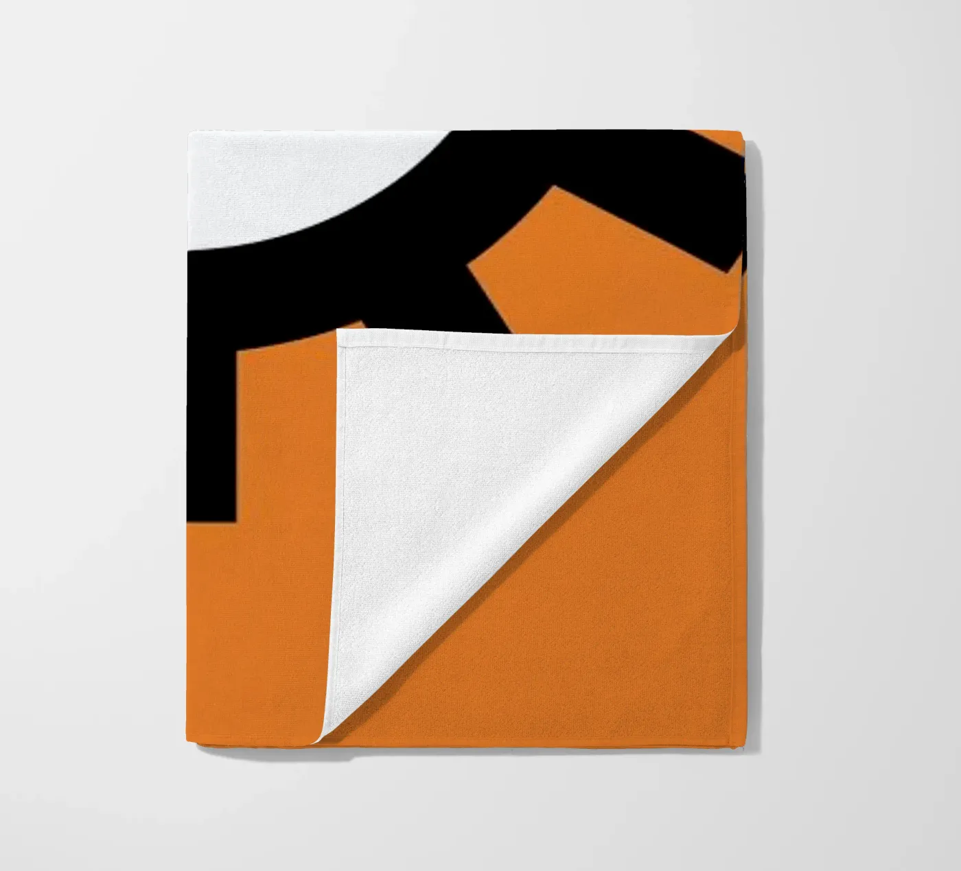 Orange Strandtuch von AS Art
