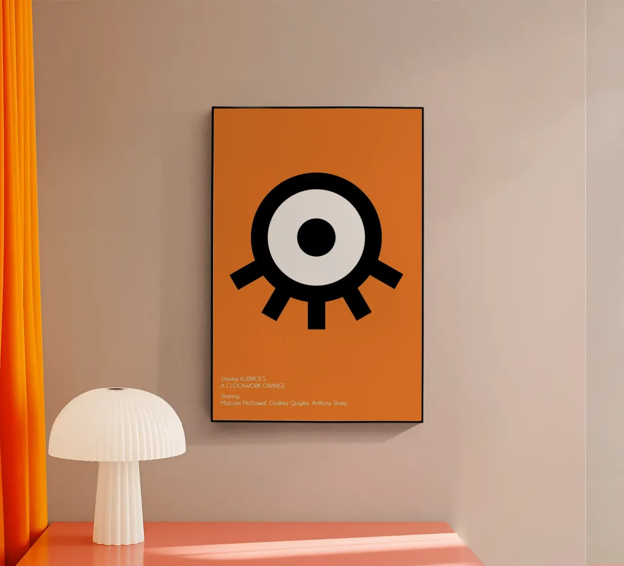 Orange plexiglass da AS Art