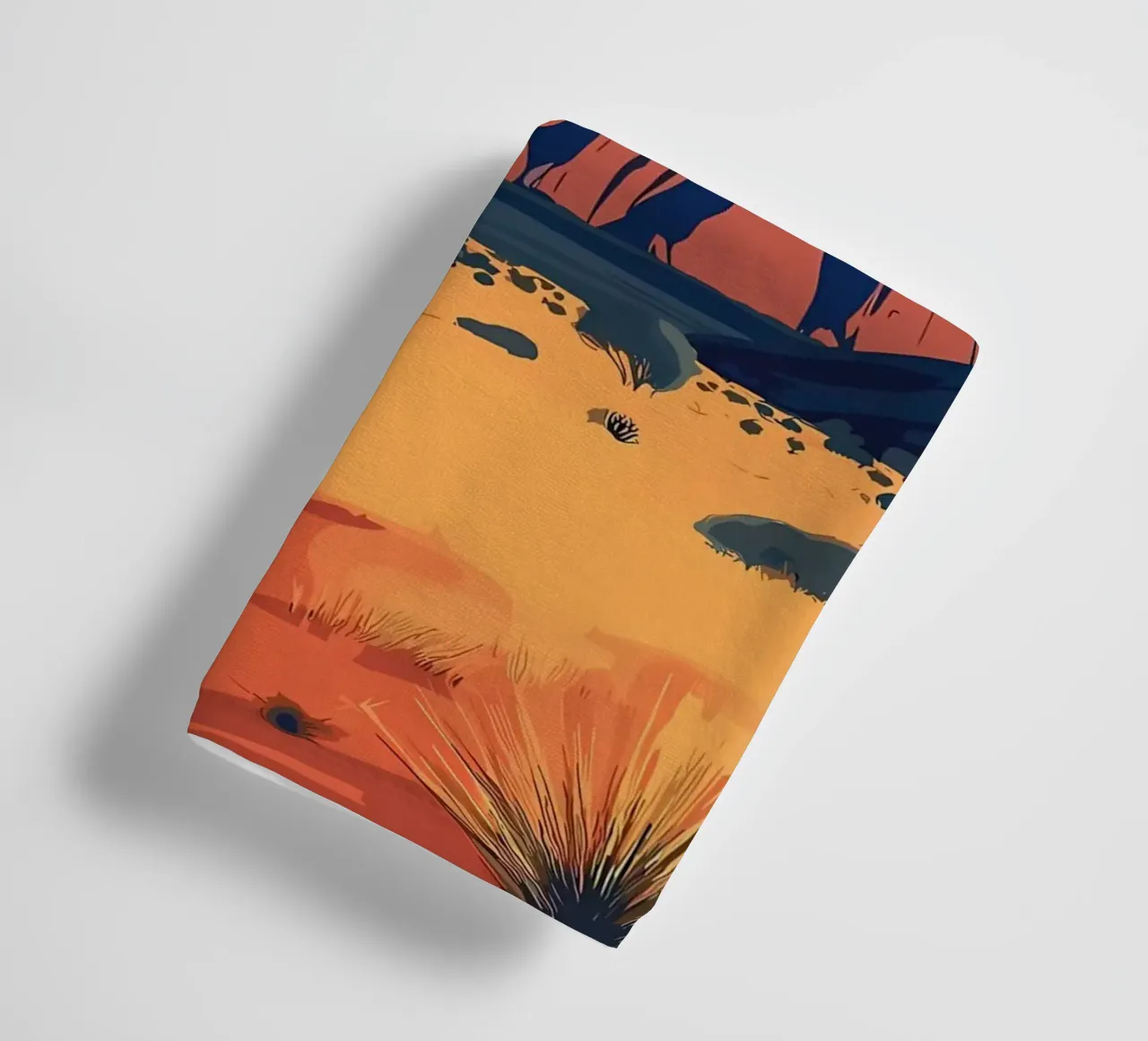 Nationaal park Uluru-Kata Tjuta badhanddoek van Ginnery