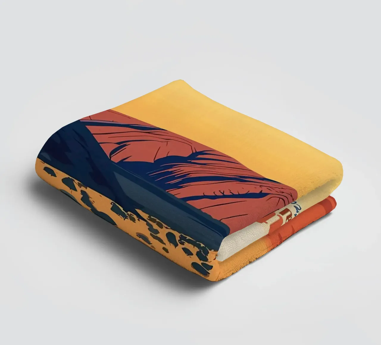 Nationaal park Uluru-Kata Tjuta badhanddoek van Ginnery