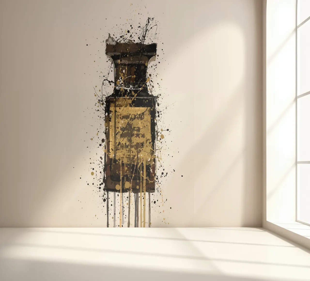 Fragrance Bottle Obsidian photo wallpaper by Allaire
