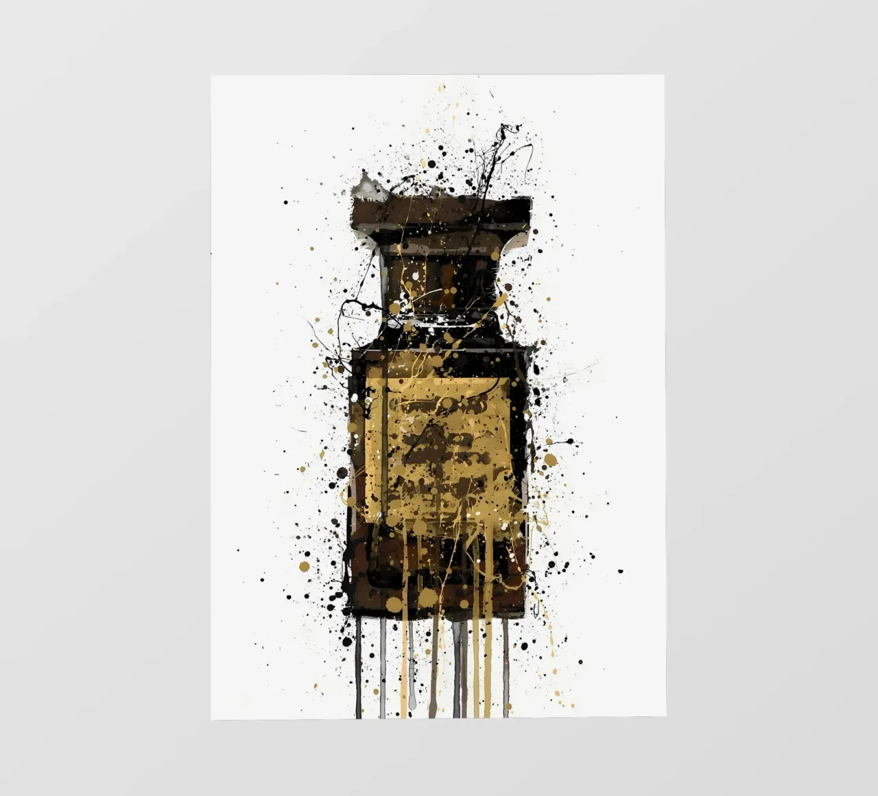 Fragrance Bottle Obsidian photo wallpaper by Allaire