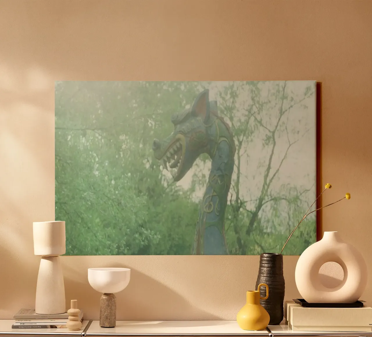 Dream canvas with Floater frame by Alexandra Hellweg