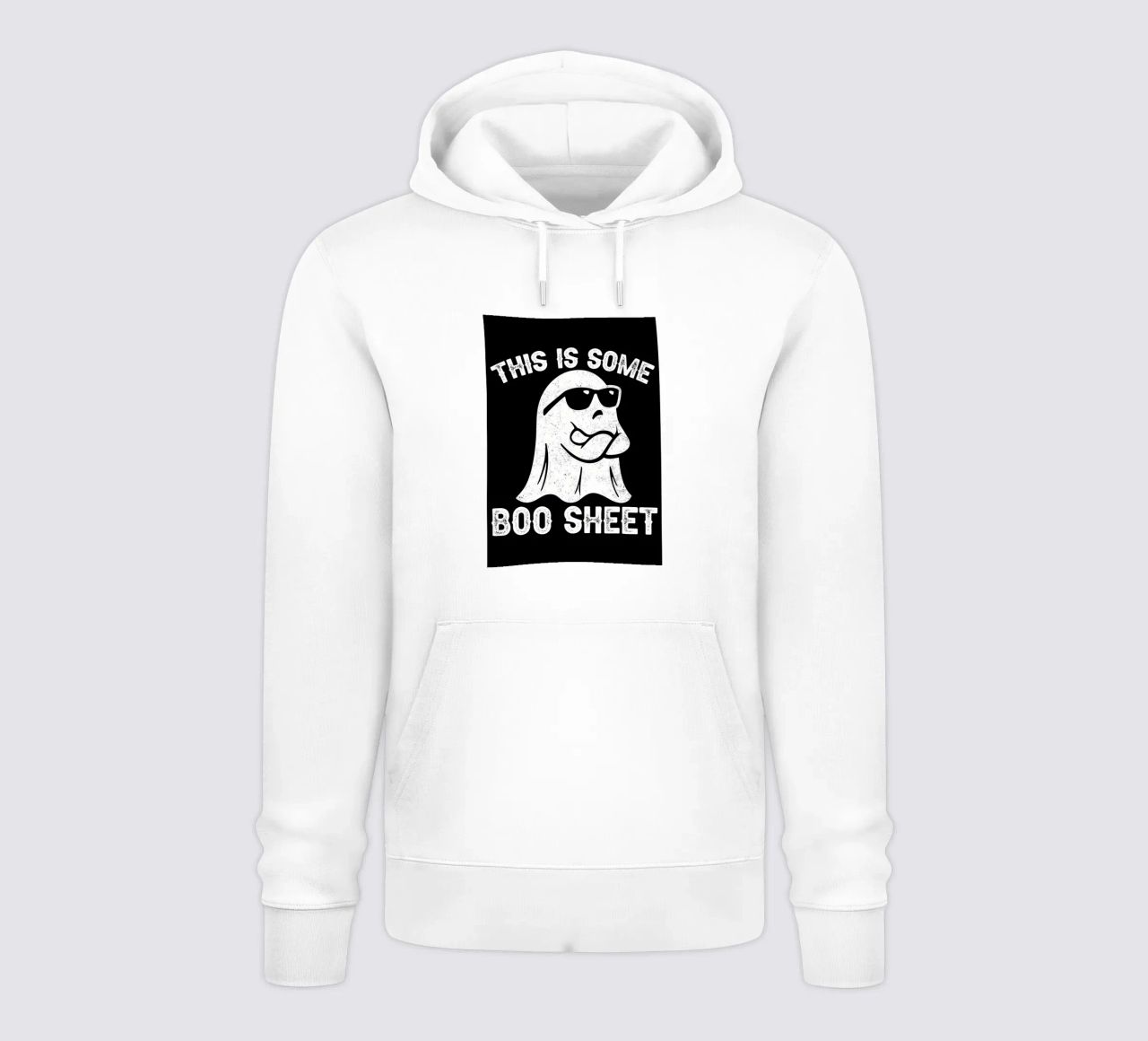 Questo è un foglio di Boo felpa con cappuccio da Delaplane