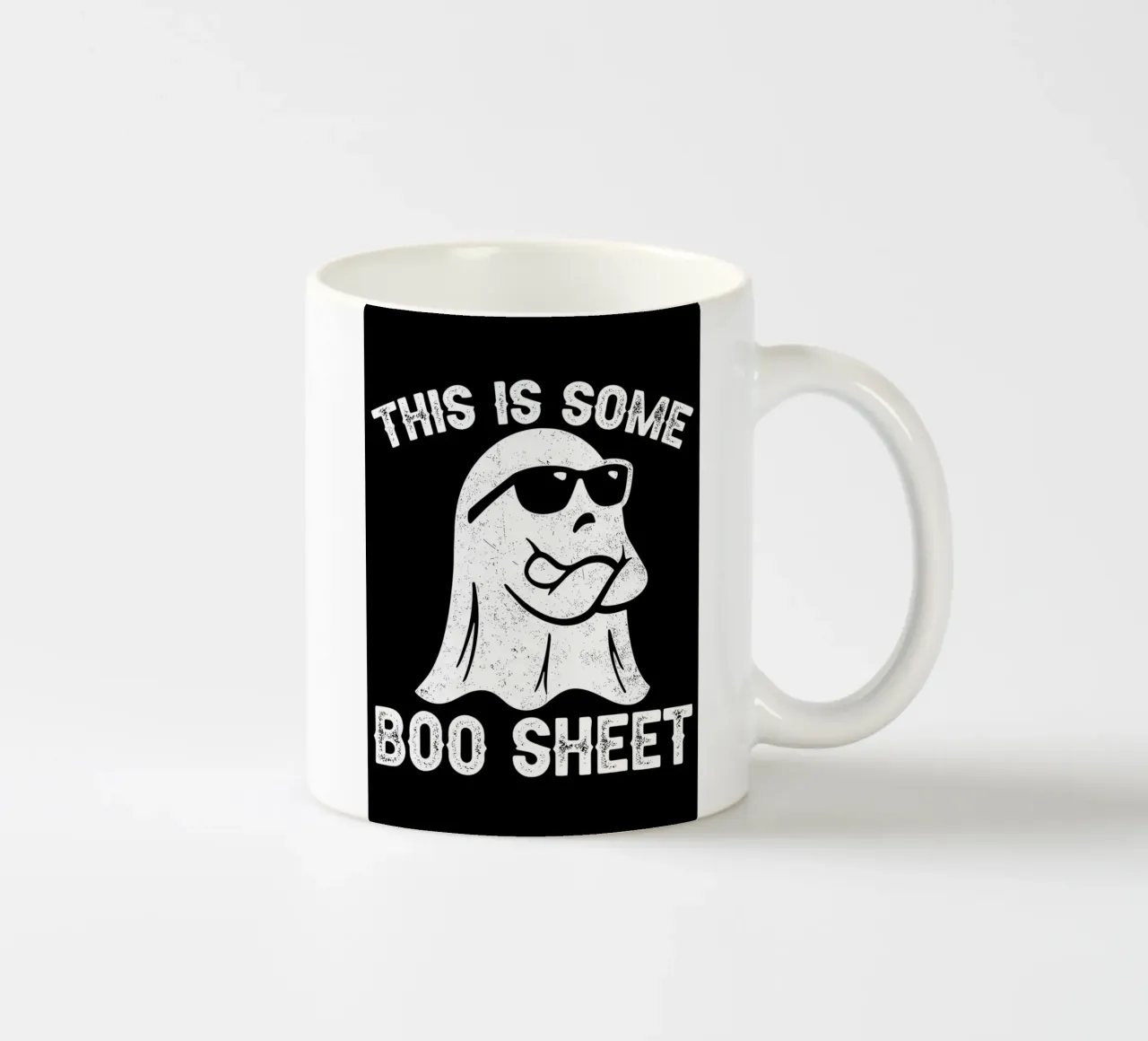 Das ist ein Boo Sheet Keramik Tasse von Delaplane