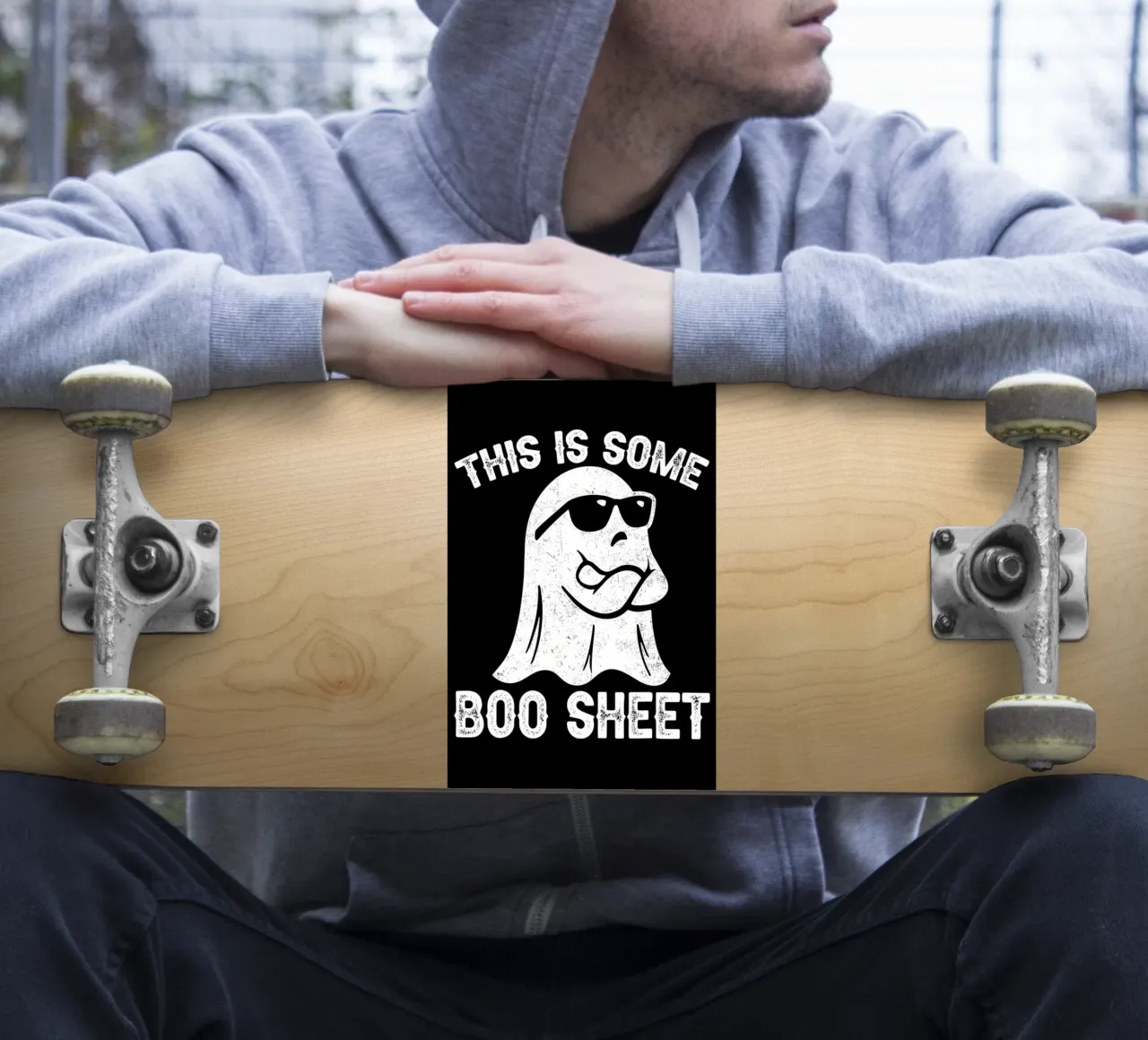 Questo è un foglio di Boo adesivo da Delaplane