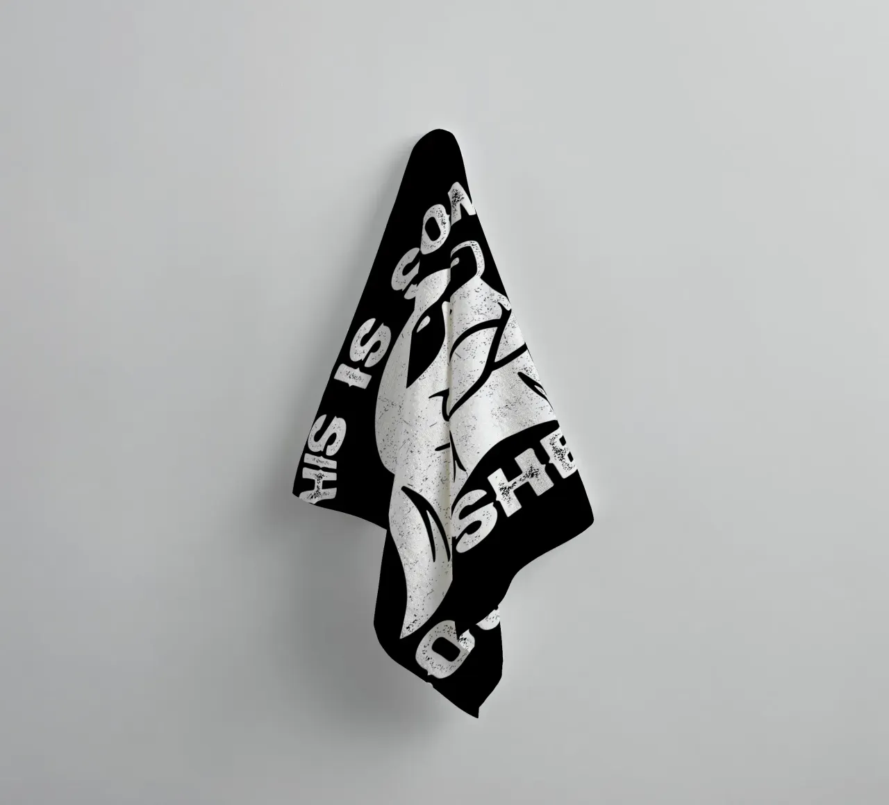 Questo è un foglio di Boo asciugamano da bagno da Delaplane