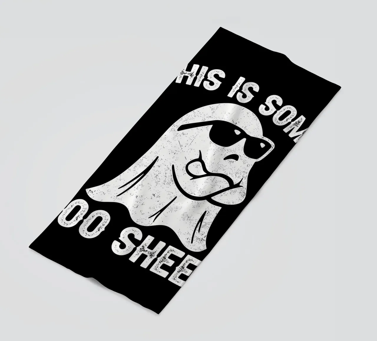 Questo è un foglio di Boo telo mare da Delaplane