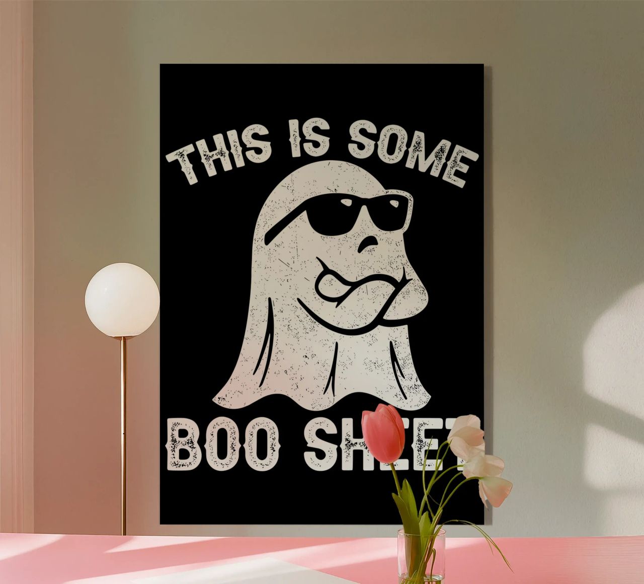 Questo è un foglio di Boo plexiglass da Delaplane