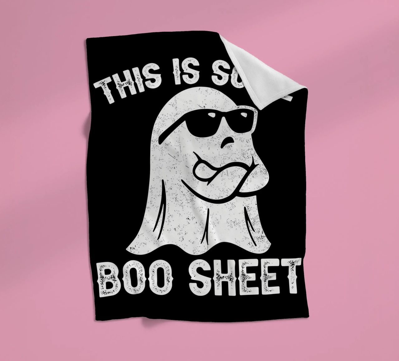 Questo è un foglio di Boo coperta in pile da Delaplane