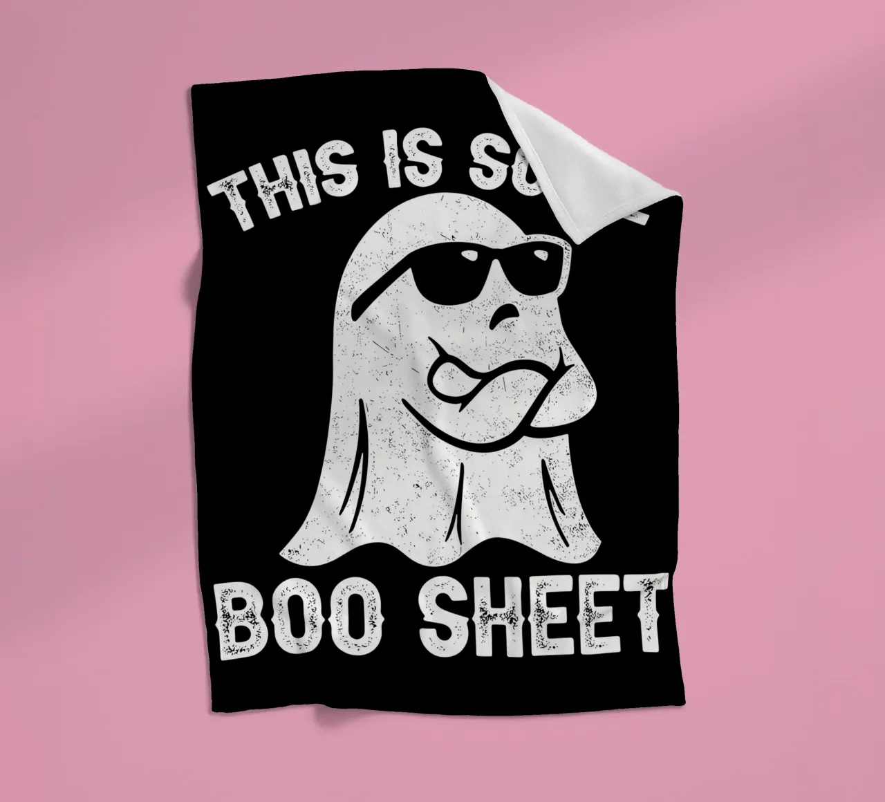 Questo è un foglio di Boo coperta in pile da Delaplane