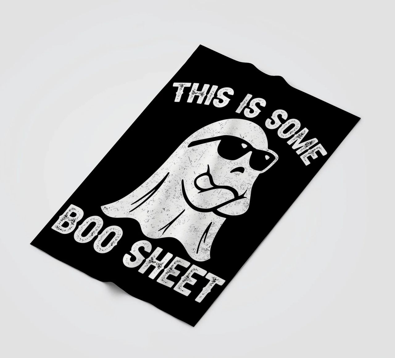 Questo è un foglio di Boo coperta in pile da Delaplane