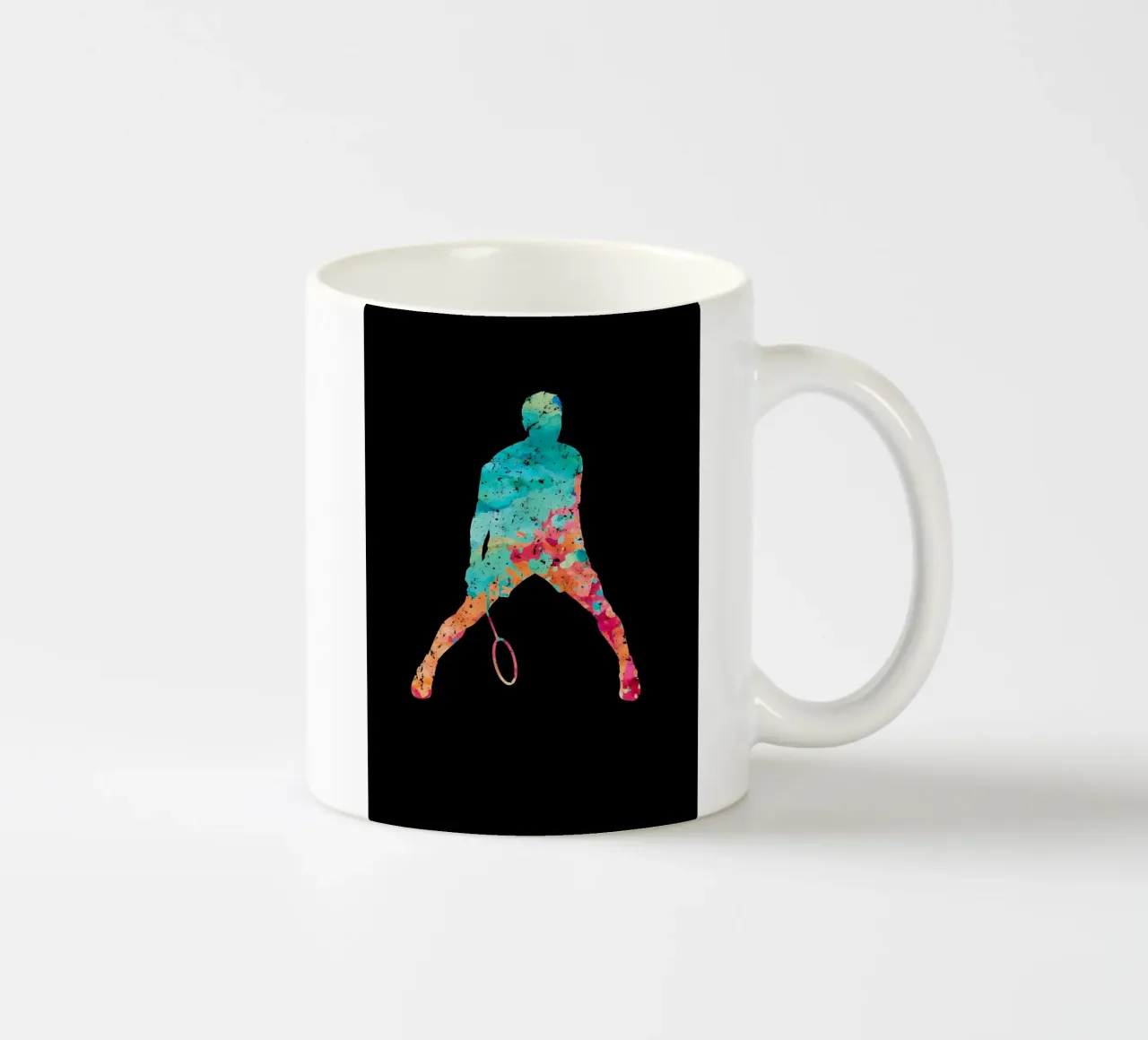 Badminton tazza in ceramica da allison