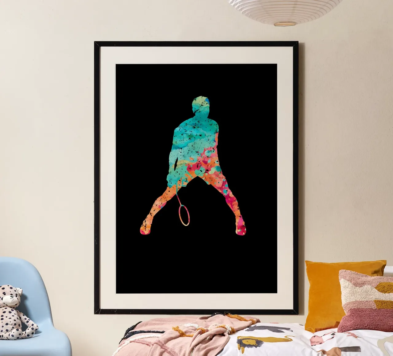 Badminton poster by allison