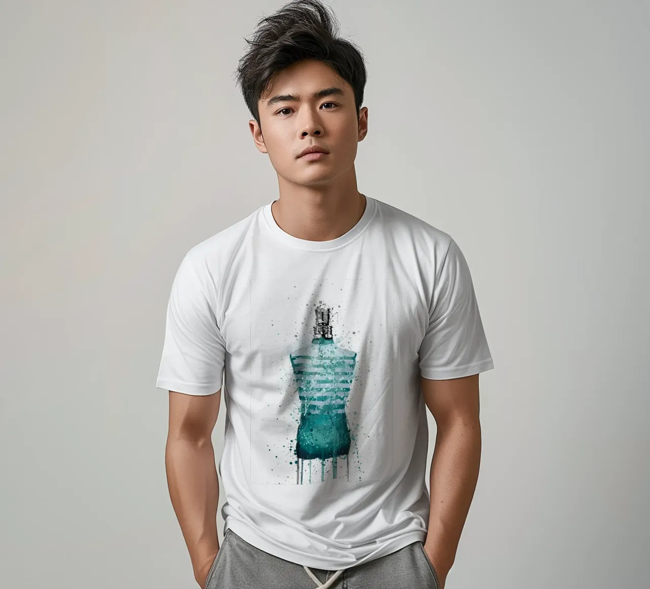 Bottiglia di profumo Posiden t-shirt da Allaire