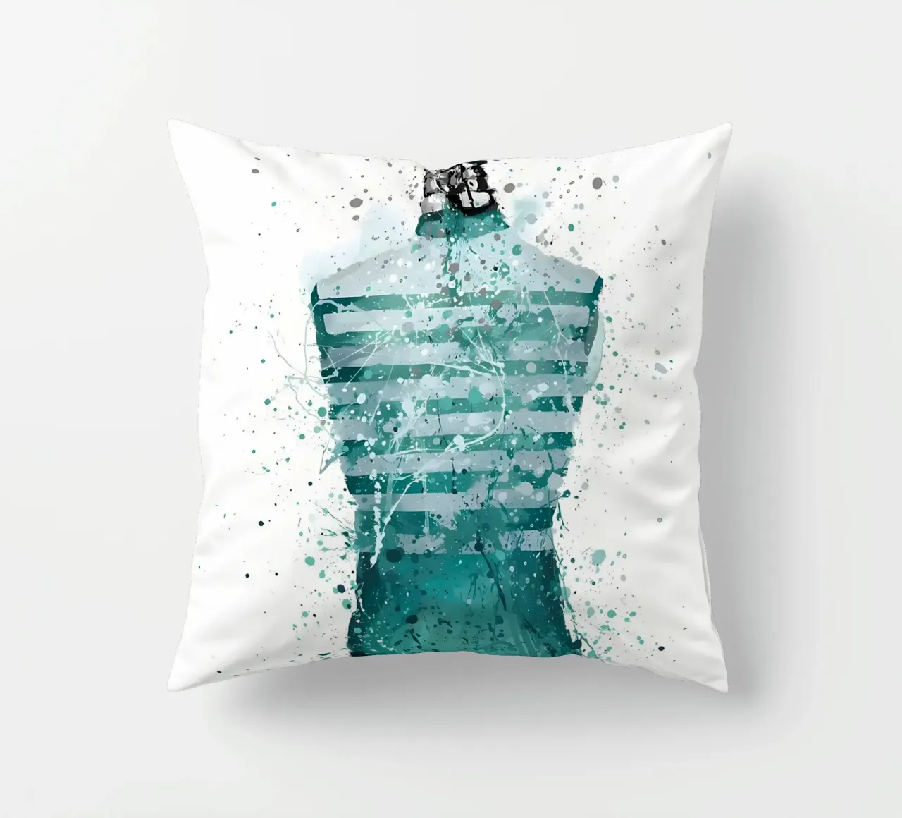 Fragrance Bottle Posiden decorative cushion by Allaire