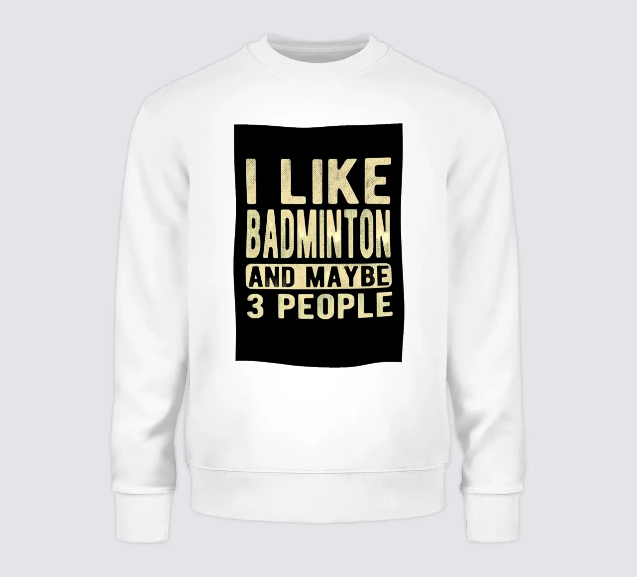 Badminton Shuttlecocks sweatshirt by allison
