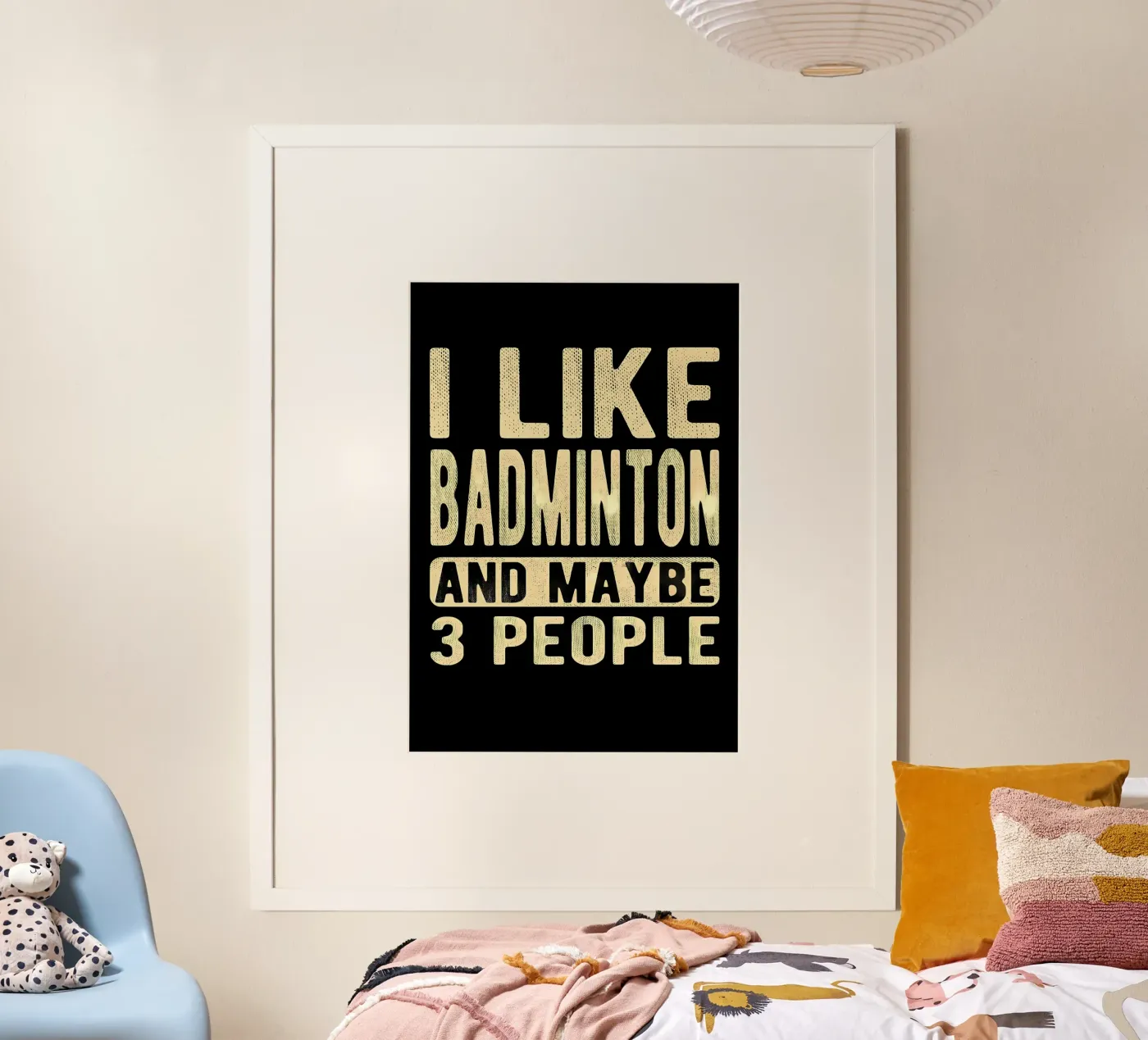 Badminton Shuttlecocks poster by allison