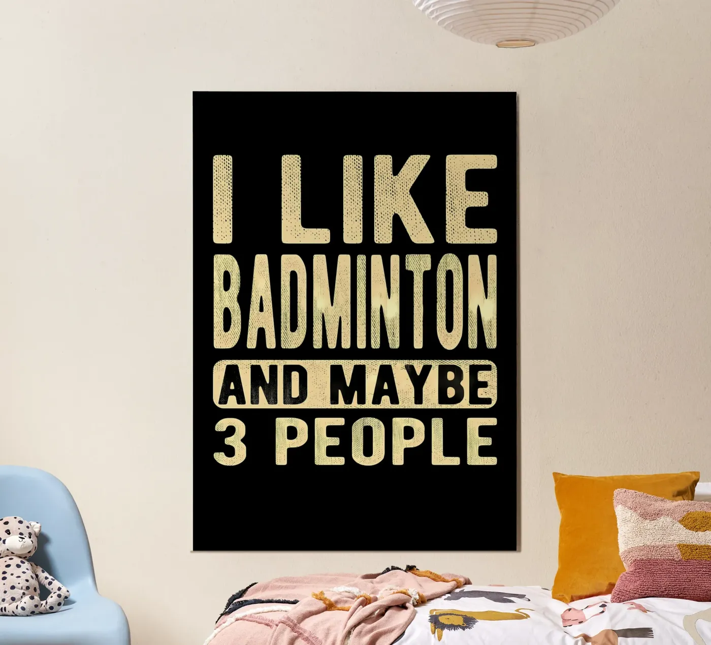 Badminton Shuttlecocks poster by allison