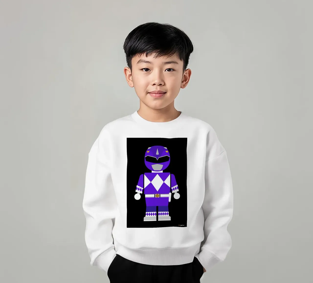 Power Ranger Toy Blue felpa bambino da Rafa Gomes