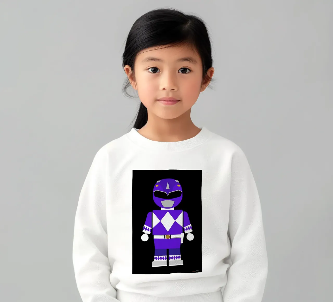 Power Ranger Toy Blue felpa bambino da Rafa Gomes