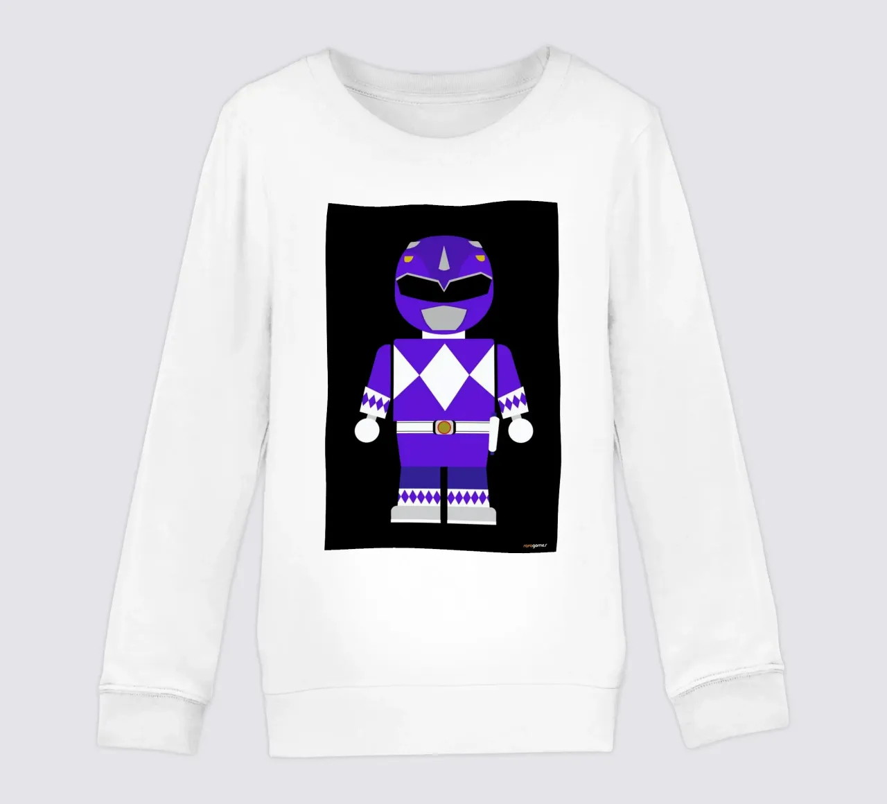 Power Ranger Toy Blue felpa bambino da Rafa Gomes