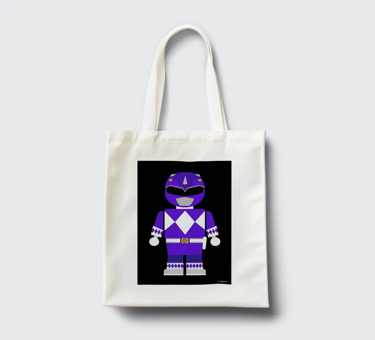 Power Ranger Toy Blue tote bag de Rafa Gomes