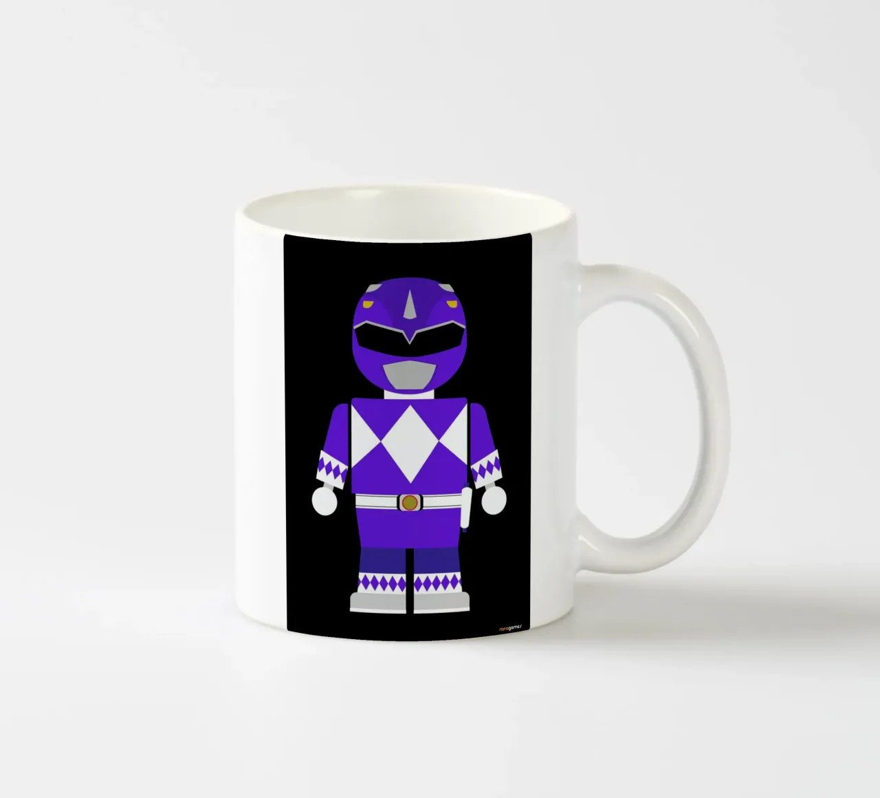 Power Ranger Toy Blue tazza in ceramica da Rafa Gomes