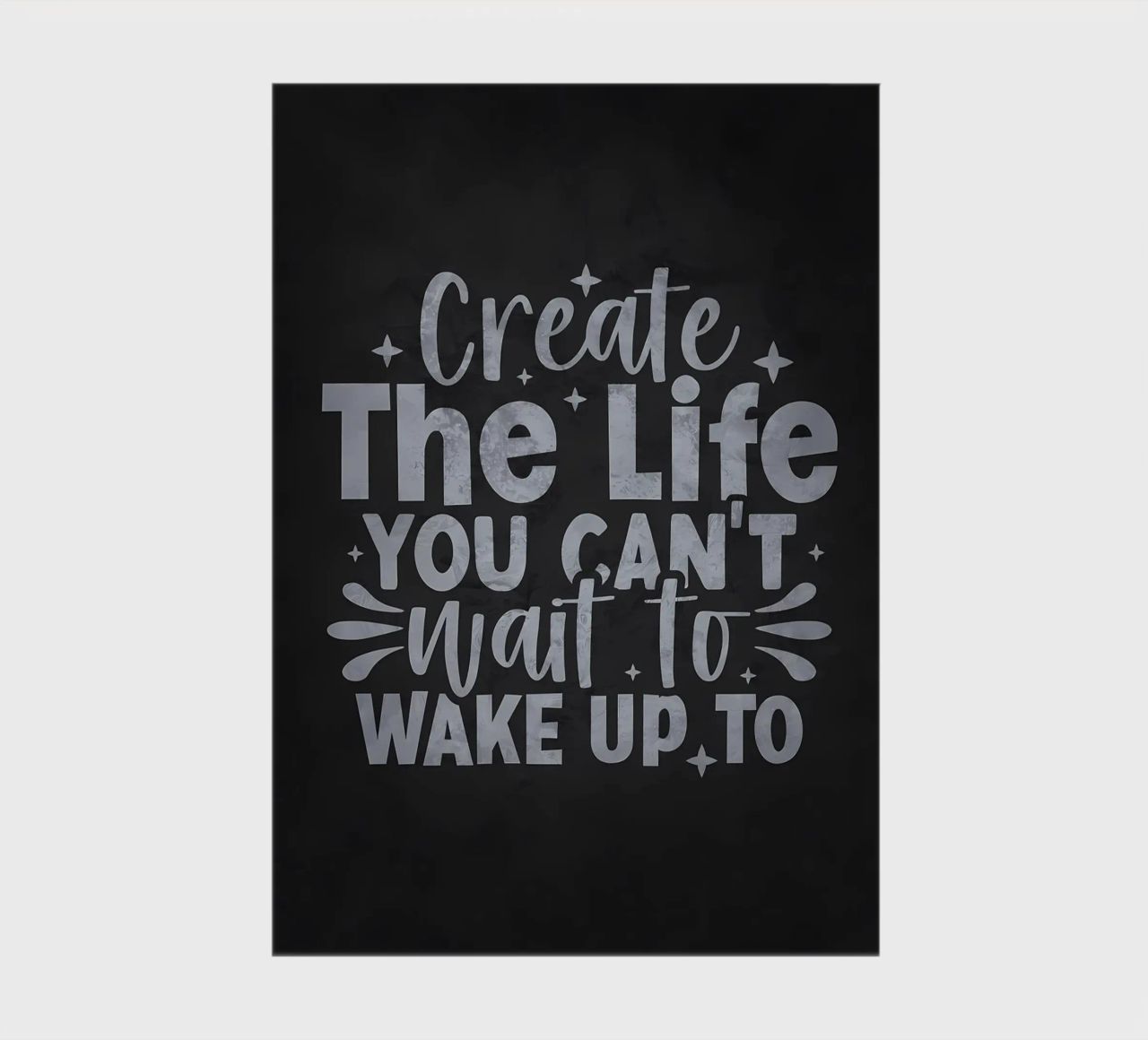 Create The Life You want notebook by Bassy
