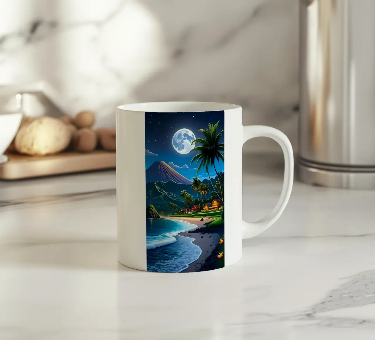 Poster minimalista 34 tazza in ceramica da Kadynce