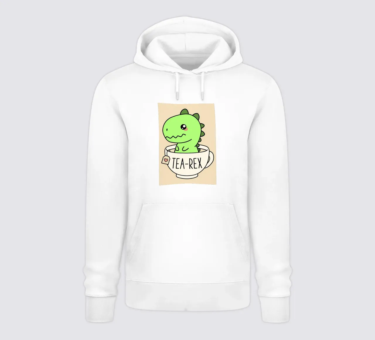 TeaRex Dinosauro carino TRex felpa con cappuccio da Delaplane