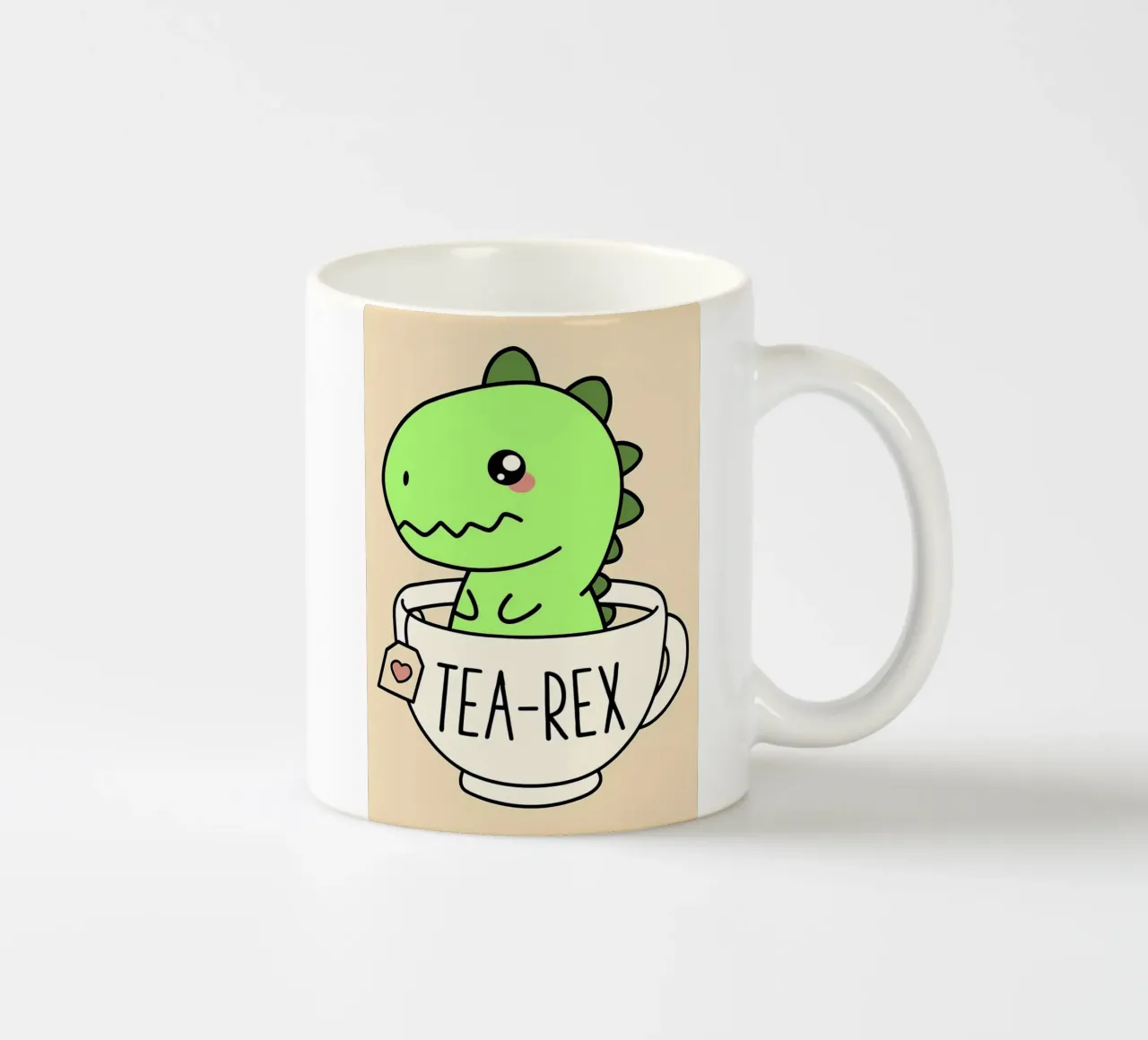TeaRex Dinosauro carino TRex tazza in ceramica da Delaplane