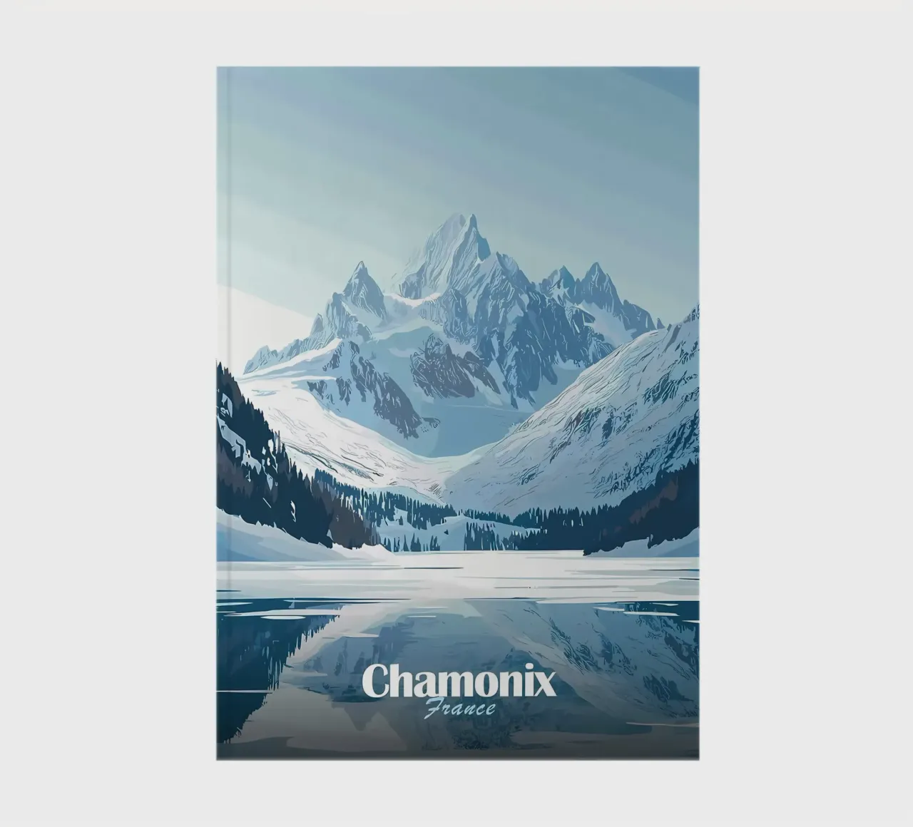Paesaggio montano di Chamonix diario da Ginnery
