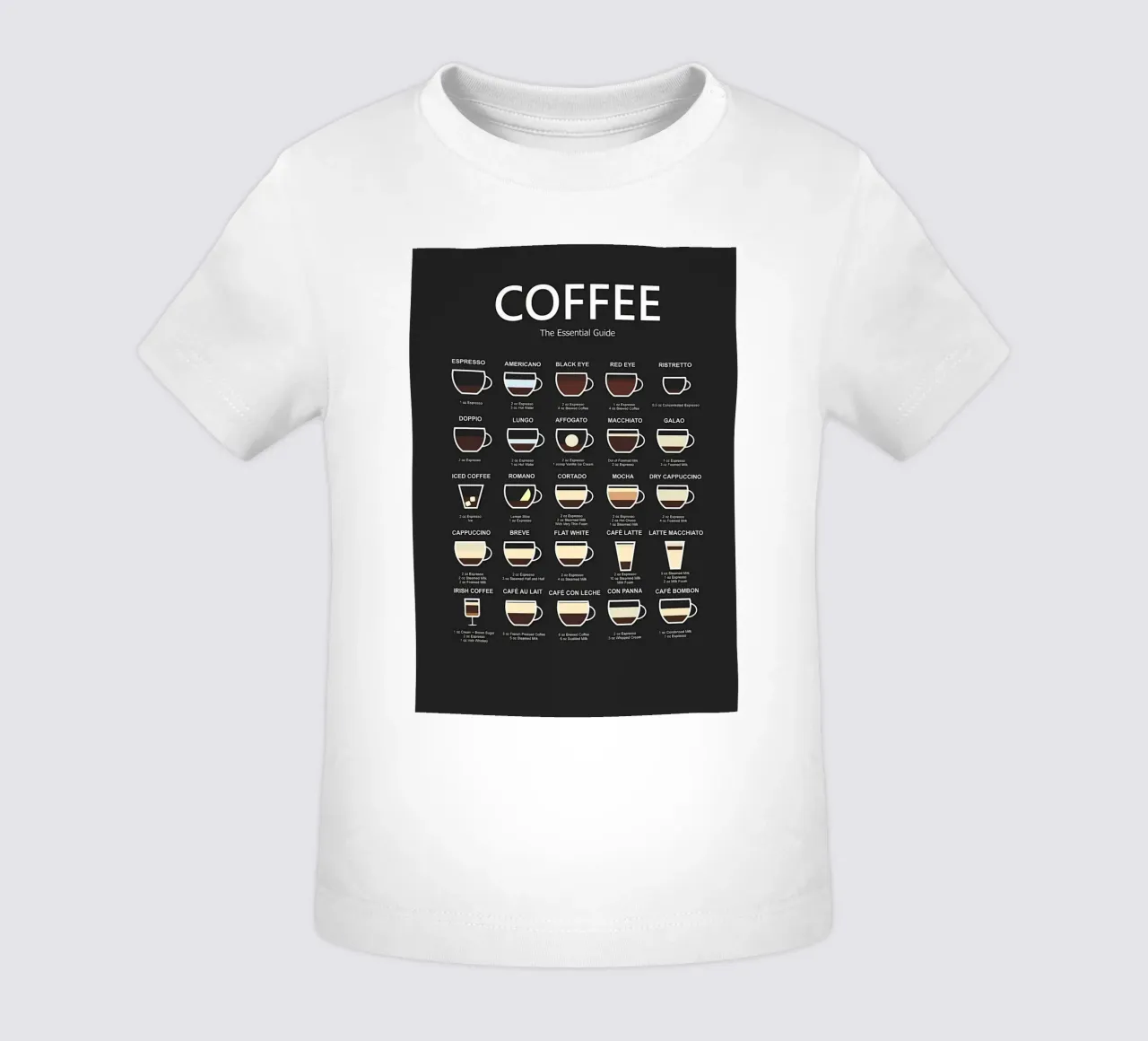Guida definitiva al caffè maglietta neonato da Eames