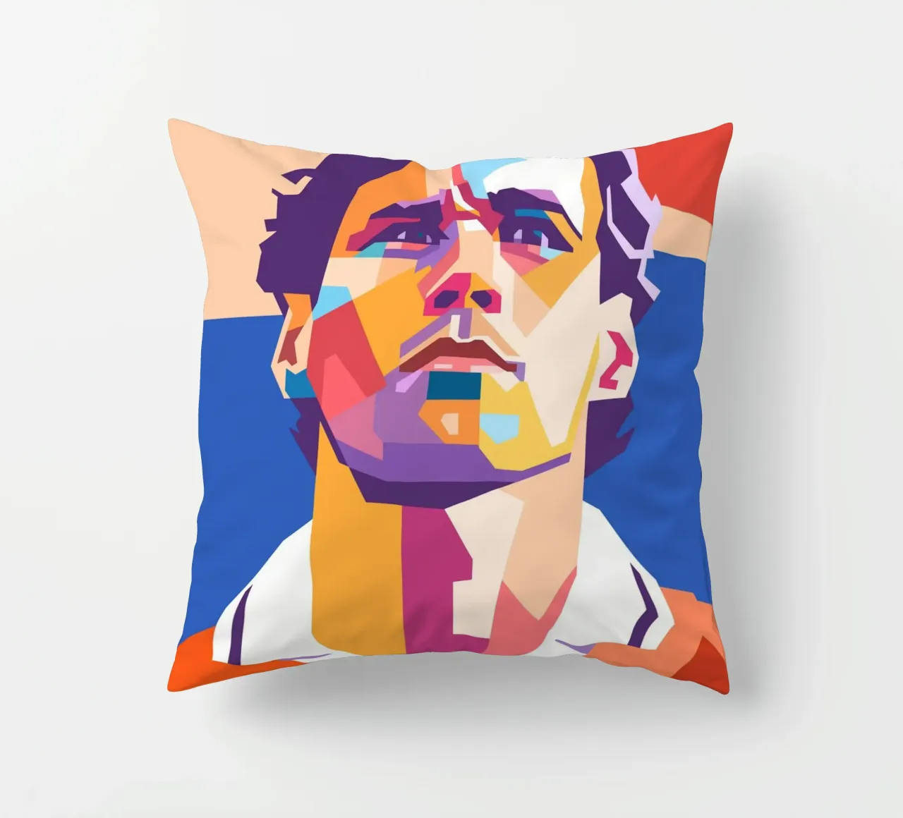 Marco Van Basten sullo stile artistico di WPAP cuscino da Hantamrata