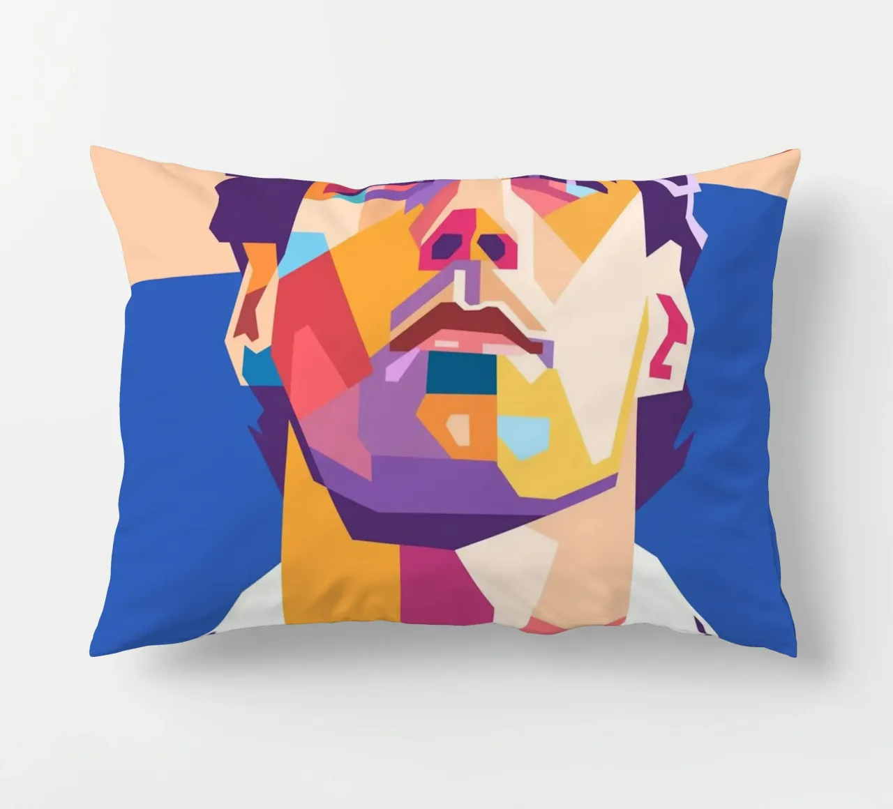 Marco Van Basten sullo stile artistico di WPAP cuscino da Hantamrata