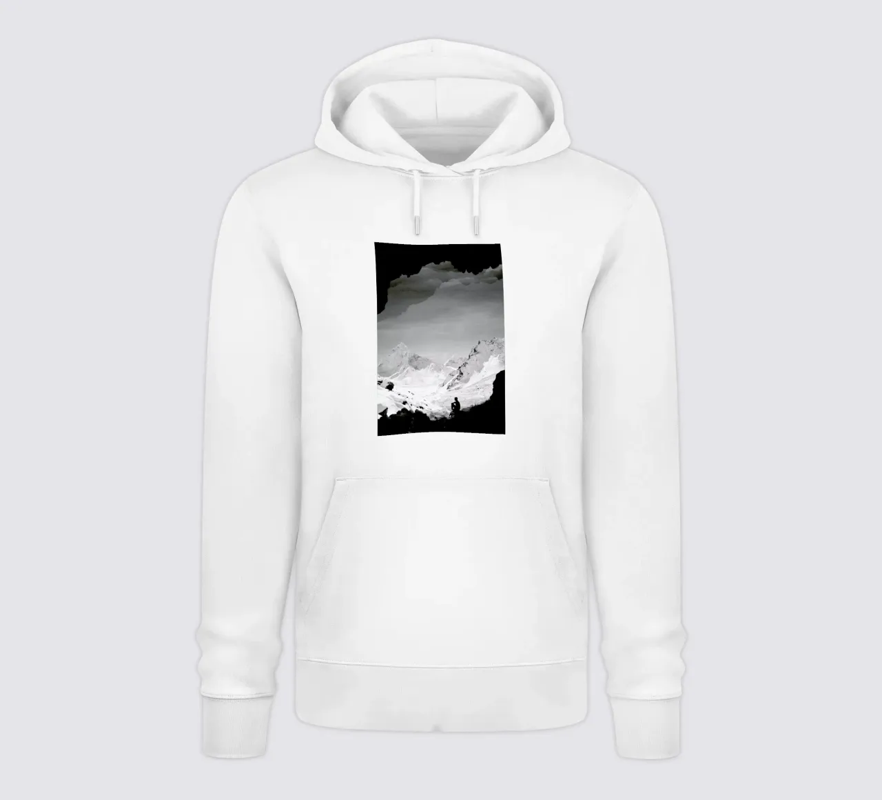Snowy Isolation felpa con cappuccio da Stoian Hitrov