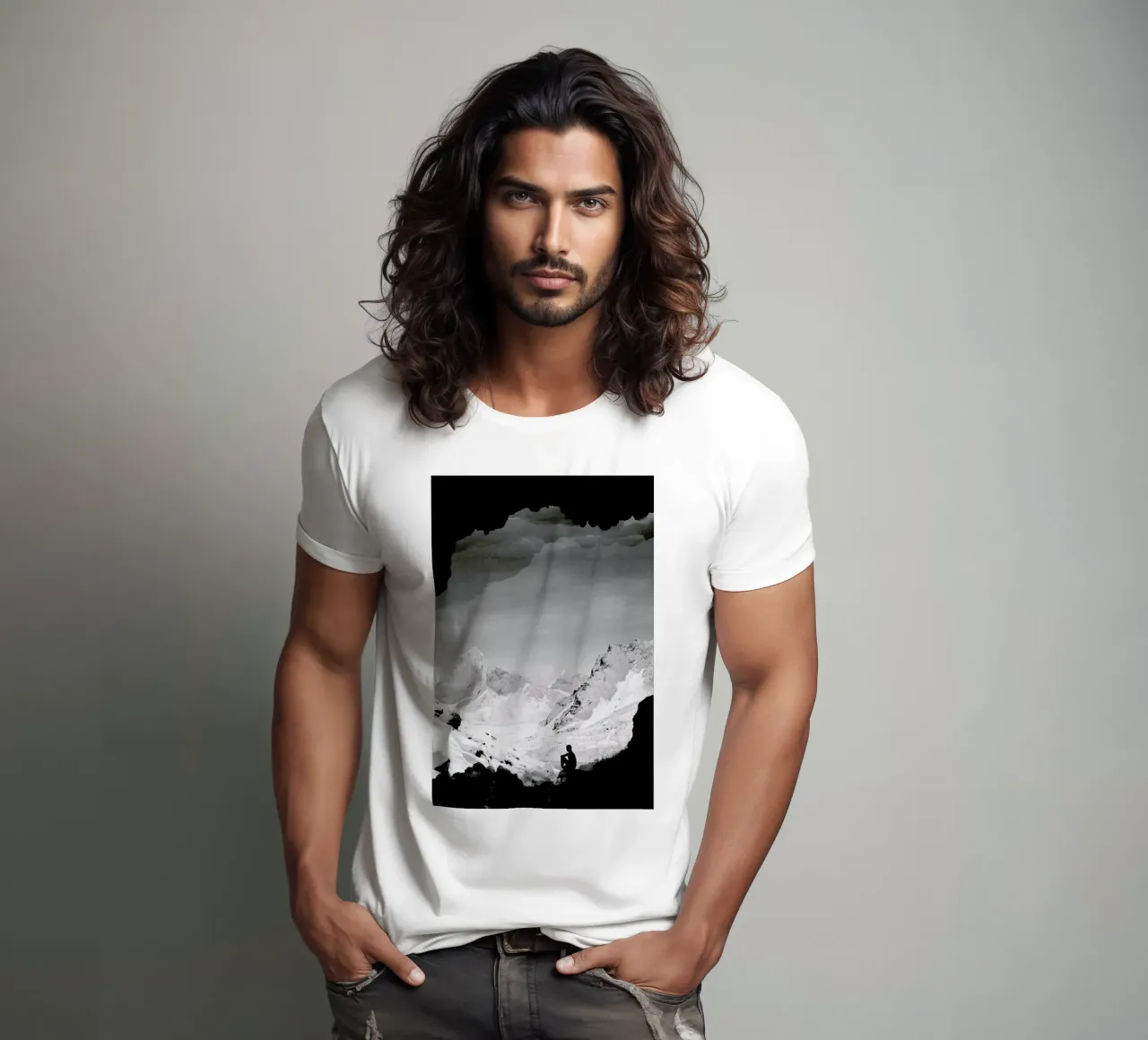 Snowy Isolation t-shirt da Stoian Hitrov