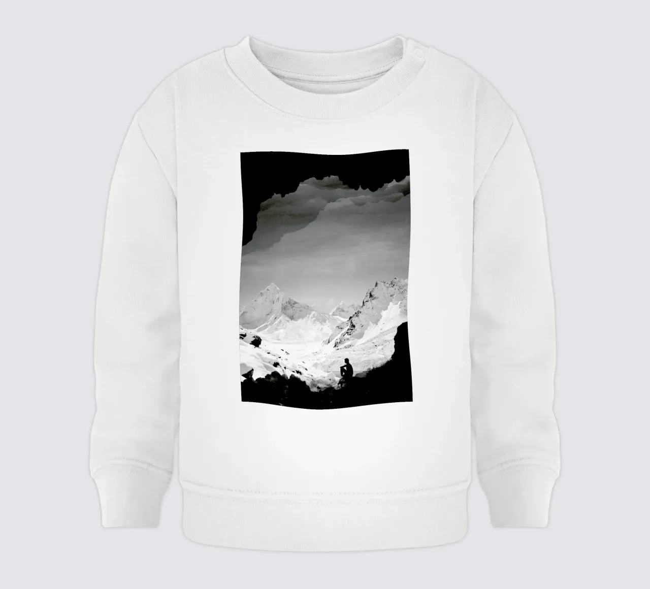 Snowy Isolation felpa neonato da Stoian Hitrov