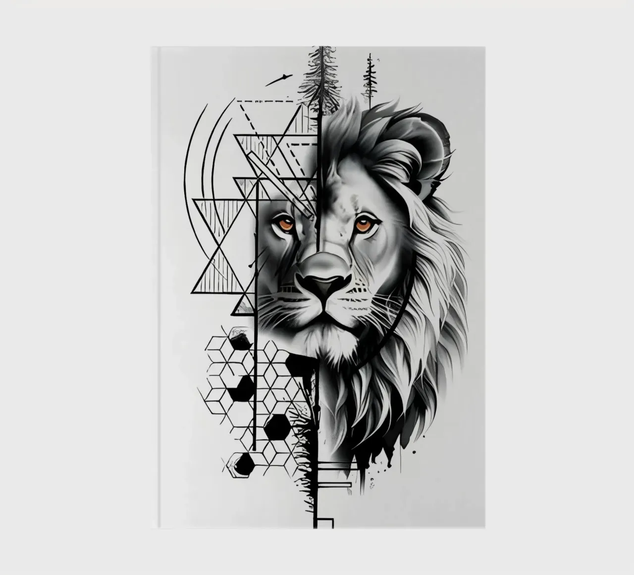 Minimalist Poster 38 notebook by Kadynce