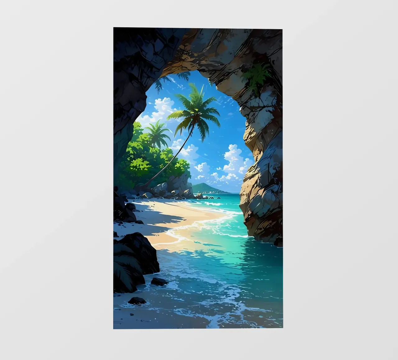 Poster minimalista 39 telo in pvc da Kadynce