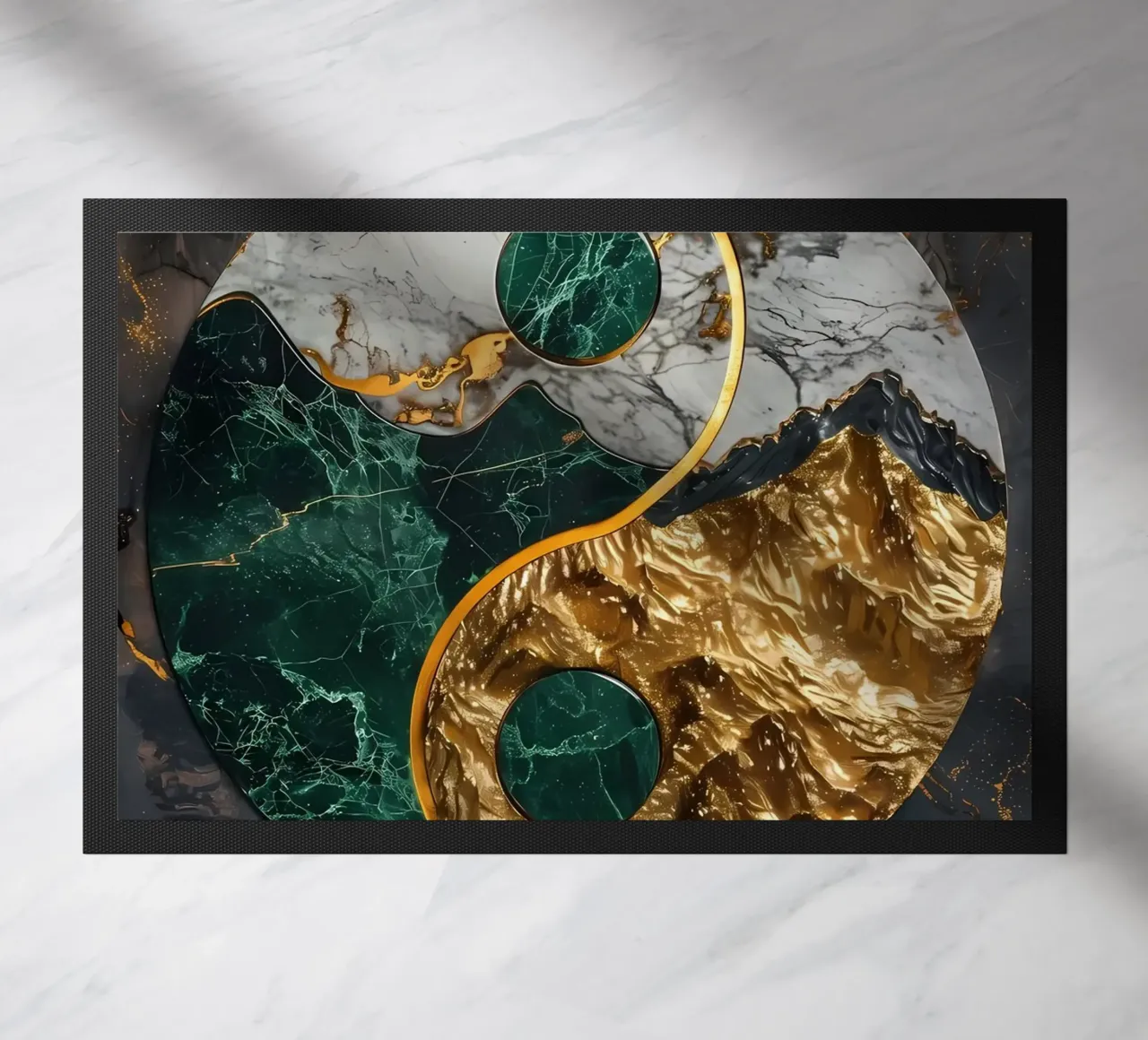Armonia Yin Yang Kintsugi zerbino da Mikesell