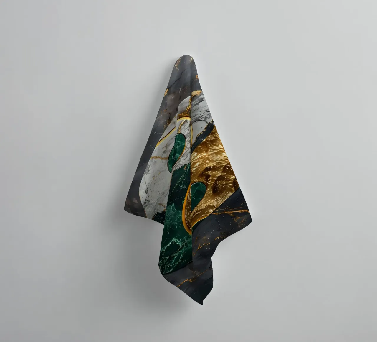 Armonia Yin Yang Kintsugi asciugamano da bagno da Mikesell