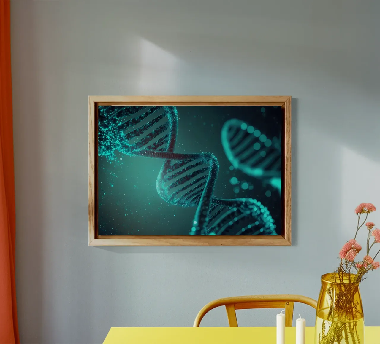 Genetic Awakening alu-dibond by Delaplane