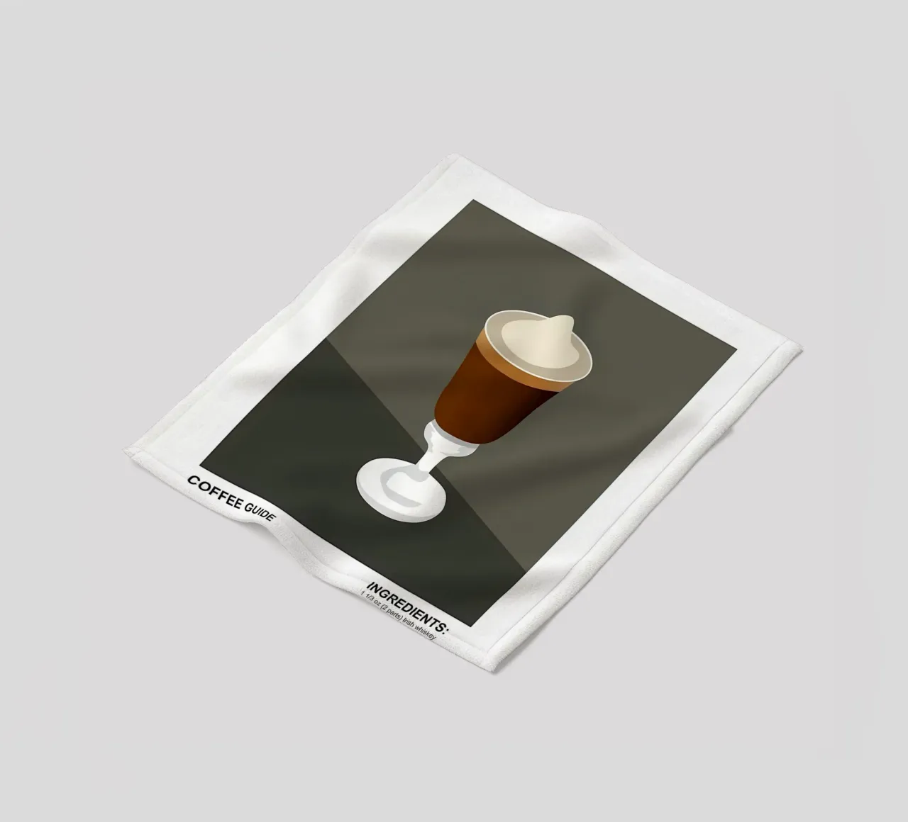 ricetta del caffè coperta in pile da Eames