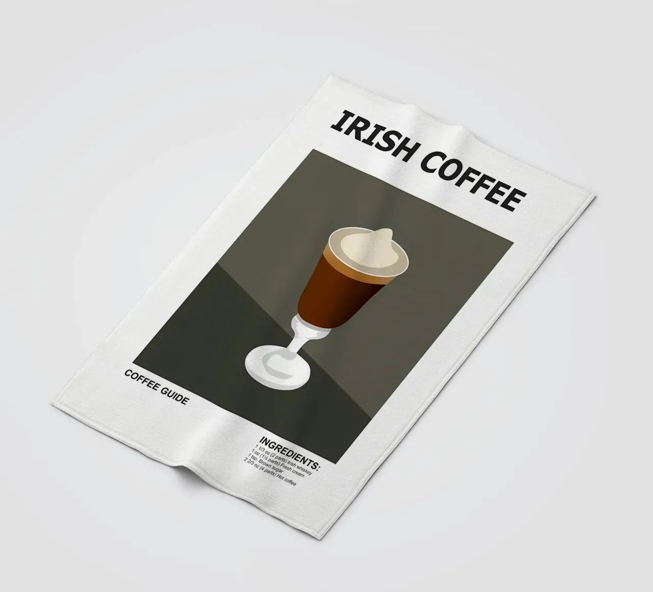 ricetta del caffè coperta in pile da Eames